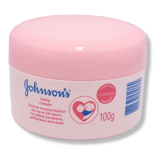 Johnson's baby cream intense moisturization for up to 24 hours no added parabens, phthalates and dyes 100ml Baby Cream SA Deals 