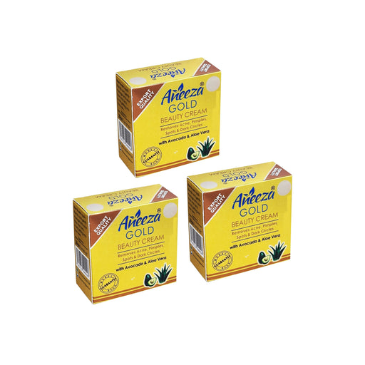 Aneeza Gold Beauty Cream - 20gm (Pack Of 3) Face Cream Health And Beauty 