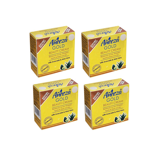 Aneeza Gold Beauty Cream - 20gm (Pack Of 4) Face Cream Health And Beauty 