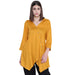 Yellow rayon stylish top for beautifull women Apparel & Accessories Pinky Pari 