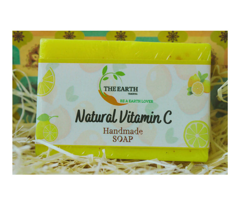 Handmade Soap Natural Vitamin - C (Lemon/Orange Peel Based) Handmade Soap The Earth Trading & Consulting Company 