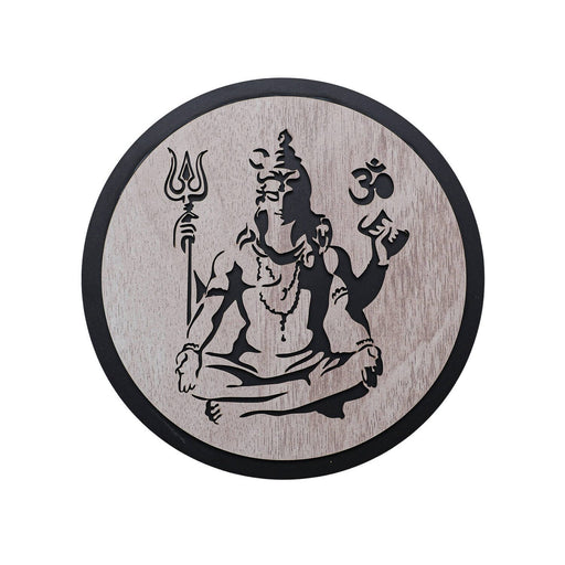 Nature Mayaa Sankar/Shiva Traditional Wall Hanging Wooden 12 Inch for Home & Office Décor wall hanging decoration Shiva Idol Nature Mayaa Enterprise 