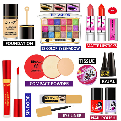 Lady Fashion Pocket Friendly High Quality Makeup Kit Make up Kit Express Traders 