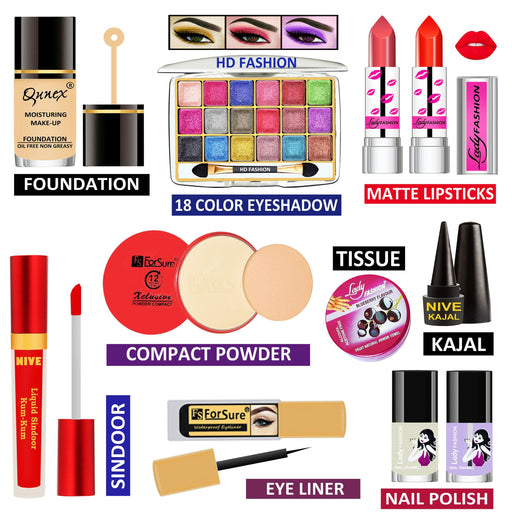 Lady Fashion Pocket Friendly High Quality Makeup Kit Make up Kit Express Traders 