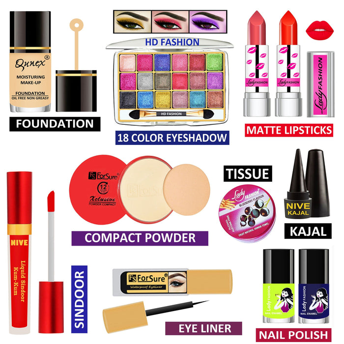 Lady Fashion Pocket Friendly High Quality Makeup Kit Make up Kit Express Traders 