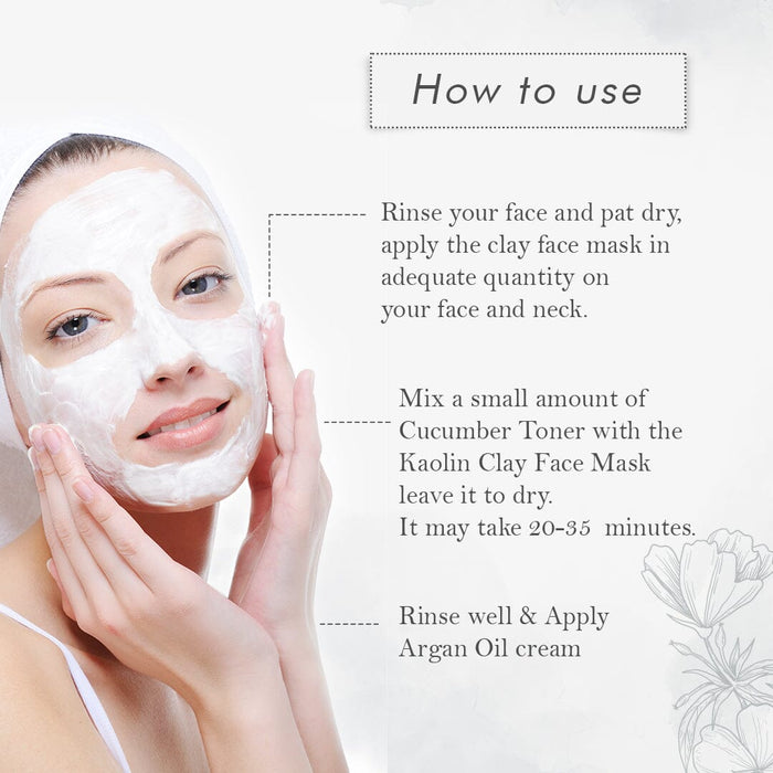Kaolin Clay Face Mask body care FRESCIA