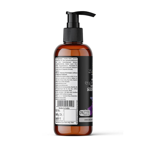 La'Decus India Refreshing Lavender Body Wash 200 ml Skin Care Vitalscoop technologies 