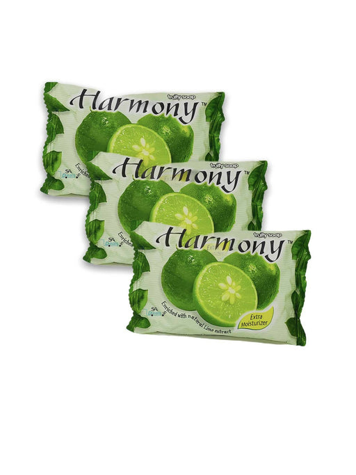 Harmony Green Lemon Fruity soap 75g (Pack Of 3) Soap SA Deals 
