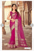 3 Stage Silk Pink Saree With Gold Border Pink Blouse Sarees hitesh 