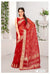 3 Stage Red Silk Saree With Gold Border Red Blouse Sarees hitesh 
