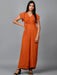 Women's Drape Party/ Casual Jumpsuit in Brown Clothing Ruchi Fashion XS 