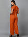 Women's Drape Party/ Casual Jumpsuit in Brown Clothing Ruchi Fashion XL 