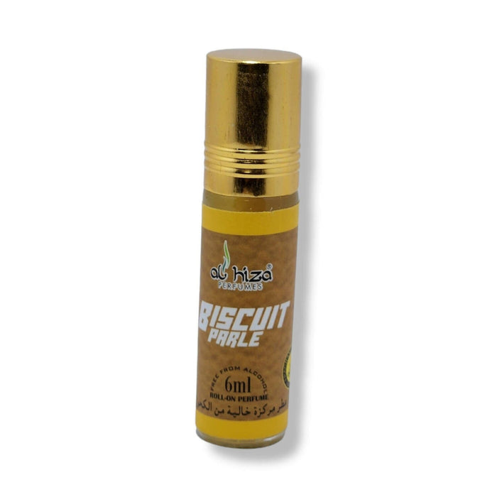 Al hiza perfumes Biscuit Parle Roll-on Perfume Free From Alcohol 6ml (Pack of 6) Perfume SA Deals 