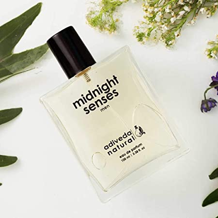 Adiveda Natural Midnight Senses Eau De Parfum For Women & Men - Spicy Oriental Scent - 100 ml Perfumes Adiveda Natural 