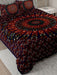 UniqChoice Multi Color 100% Cotton Badmeri Printed King Size Bedsheet With 2 Pillow Cover(D-1047NMulti) MyUniqchoice 