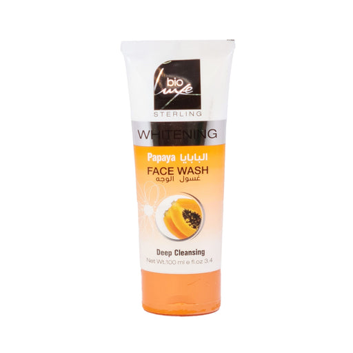 Bio Luxe Whitening Papaya Face Wash - 100ml Face Wash Health And Beauty 