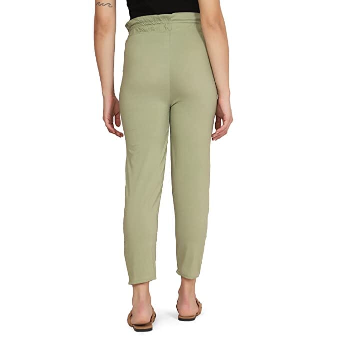 Stylish and comfortable ciggrete Pant Tie Knot Pant For Women Apparel & Accessories VK Enterprises 