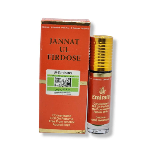 Emirate perfumes Jannatul Firdose Roll-on Perfume Free From Alcohol 6ml (Pack of 6) Perfume SA Deals 