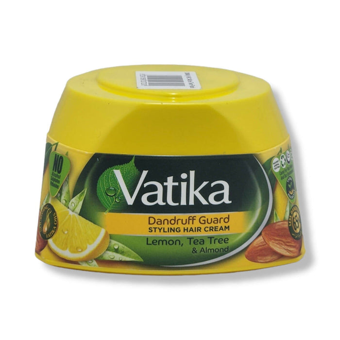 Vatika Dandruff Guard Styling Hair Cream with lemon, tree tree and almond 140ml Hair Care SA Deals 