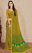 Multi Colour Georgett Saree With Yellow Colour Blouse Piece Georgett Saree Roopkashish 