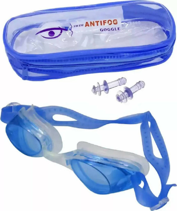 Ansh Anti-Fog, UV Protection Swimming Goggles with Professional Adjustable Strap Swimming Goggles (Multicolor) Swimming Goggles Nawani Enterprises 