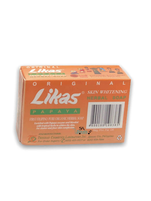 Likas Papaya Skin Whitening Soap 135g Soap SA Deals 