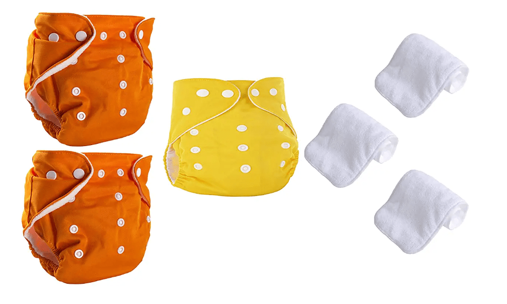 Baby Cloth Washable and Reusable Diapers (Pack of 3) Baby & Toddler Bharath Shopping Hub 