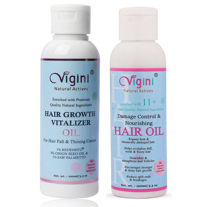 Vigini 1% Redensyl Procapil Anagain Revitalizer Serum & Damage Repair Nourishing Hair Fall Oil Hair Care Global Medicare Inc 