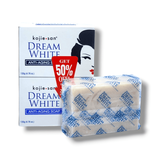 Kojie San Dream White Anti-Ageing Soap 135x2 (Pack Of 2, 135g Each) Soap SA Deals 