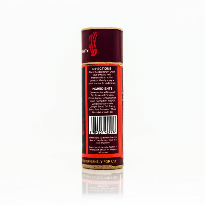 Spice Infusion Natural Deodorant Skin Care Treewear 