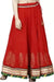 TAVAN Embroidered Women A-line Red Skirt Free Size Prijam Store 