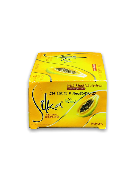 Silka Papaya Skin Whitening Soap 135g Soap SA Deals 