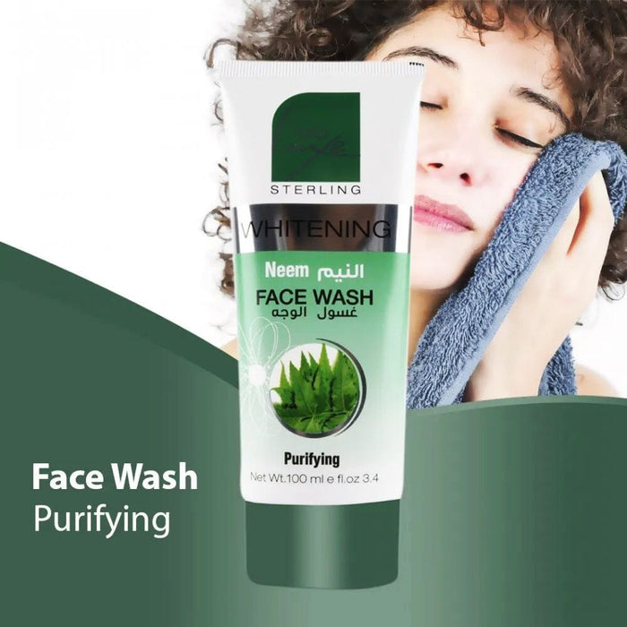 Bio Luxe Whitening Neem Face Wash - 100ml Face Wash Health And Beauty