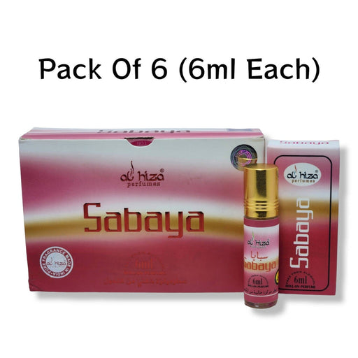 Al hiza perfumes Sabaya Roll-on Perfume Free From Alcohol 6ml (Pack of 6) Perfume SA Deals 