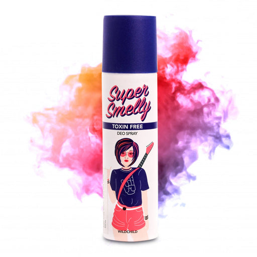 Super Smelly Wildchild Natural & Long Lasting Deodorant Spray For Women - 150 ML Deodorant Super Smelly 