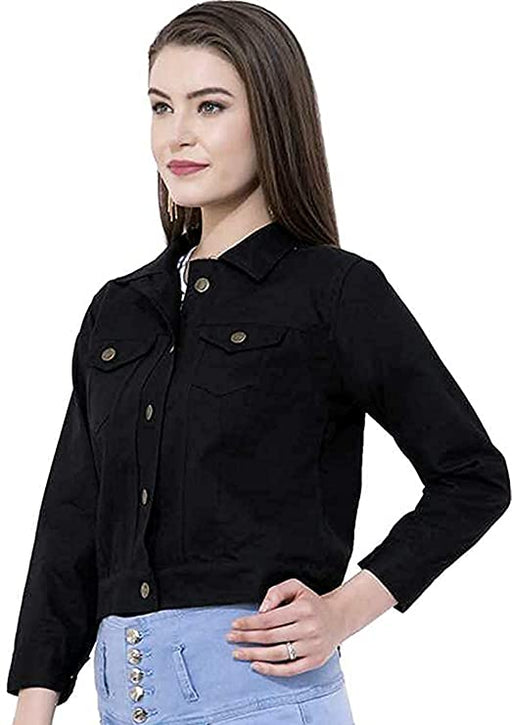 Aglobi Women's/Girls Stylish Jackets((Black) Jackets Aglobi Women 