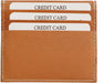 Red and Orange Geniune Leather Card Holder MASKINO ENTERPRISES 