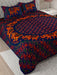 UniqChoice Muti Color 100% Cotton Badmeri Printed King Size Bedsheet With 2 Pillow Cover(D-2009NMuti) My Uniqchoice 