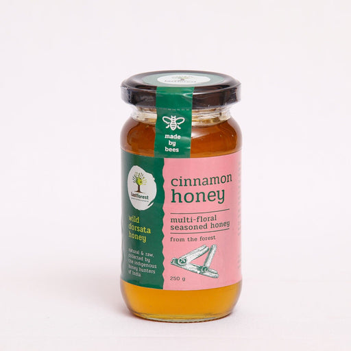 Last Forest Cinnamon Spiced Wild Honey 250gms Honey Ecosattvastore 
