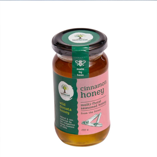 Last Forest Cinnamon Spiced Wild Honey 250gms Honey Ecosattvastore 