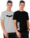 THE BLAZZE Men's Cotton Round Neck T-Shirts for Men(Combo_02 Pattern: Chest Printed Combo: Pack of 2) t-shirt JOTHI TEXTILES 