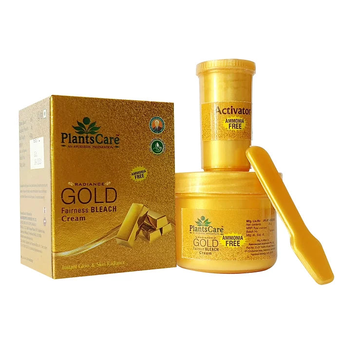 RADIANCE GOLD Fairness Bleach Cream 43g skin care Nature Expert Ayurvedic Pvt Ltd 