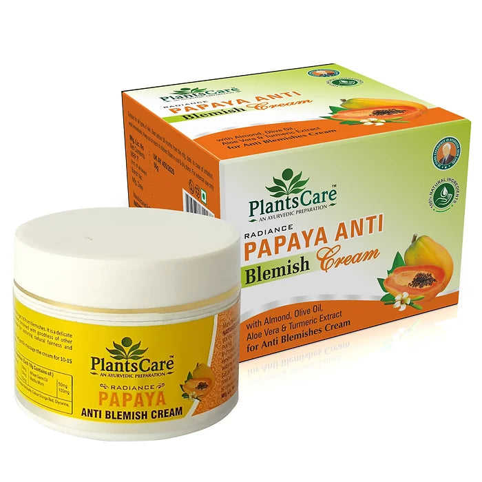 RADIANCE PAPAYA ANTI Blemish Cream skin care Nature Expert Ayurvedic Pvt Ltd 