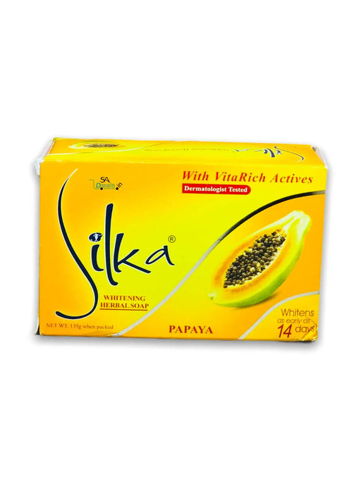 Silka Papaya Whitening Soap 135g Body Soap SA Deals 