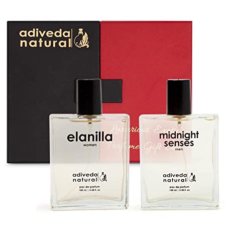 Adiveda Natural Elanilla & Midnight Senses For Men & Women Eau de Parfum - 200 ml Perfumes Adiveda Natural 