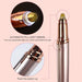Nature Mayaa USB Rechargeable eyebrow trimmer electric razor shaver hair eyebrows threading machine for removal tool for Women, girls, Men White Rose Gold Eyebrow Trimmer USB Nature Mayaa Enterprise 