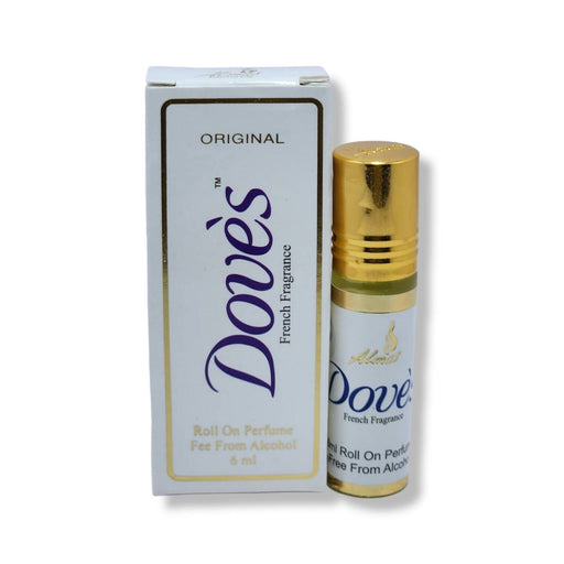 Al mas perfumes Dove's Roll-on Perfume Free From Alcohol 6ml (Pack of 6) Perfume SA Deals 