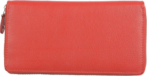Genuine leather card holder red colour for women MASKINO ENTERPRISES 