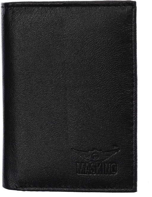 Genuine Leather Mix Napa Card Holder Black MASKINO ENTERPRISES 