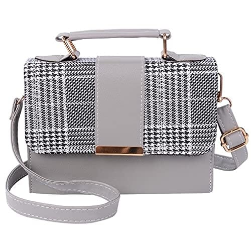 SaleBox PU Leather Stylish Sling Bag with handle and adjustable shoulder strap for Women/Trendy Branded Sling Bag for Girls Latest(HNDL SLNG) bag Salebox 
